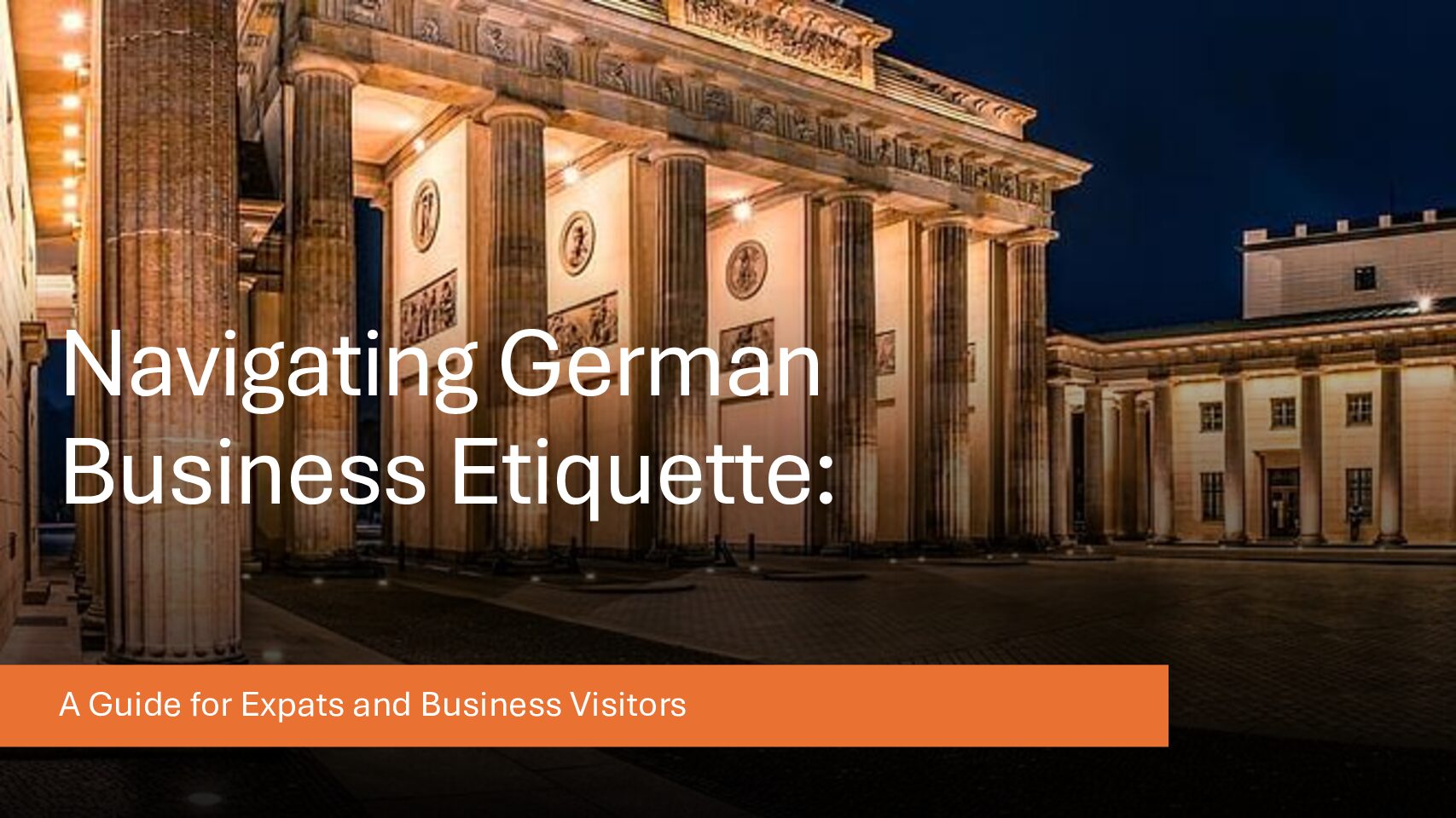 Navigating German Business Etiguette: A guide for Expats and Visiting Suits